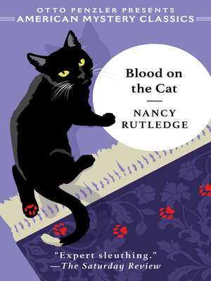 cover image of Blood on the Cat